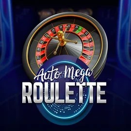 Auto Mega Roulette slot logo by Pragmatic Play at Rakoo Casino