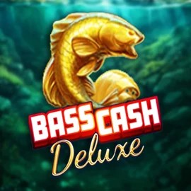 Bass Cash Deluxe slot logo by Alchemy Gaming at Rakoo Casino