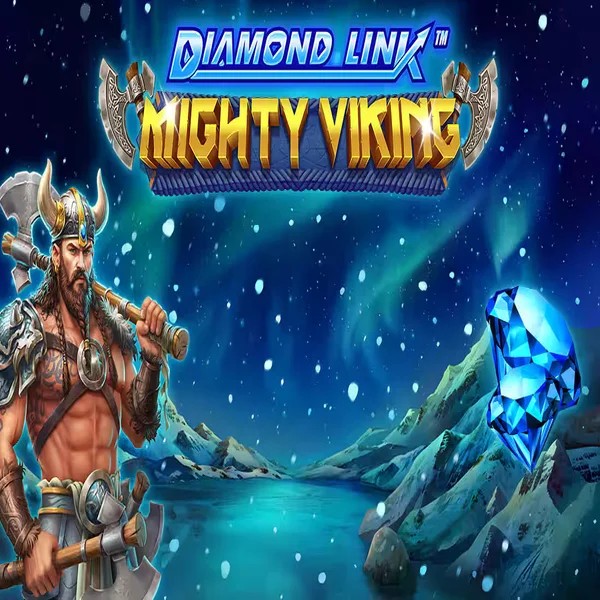 Diamond Link Mighty Viking casino game by Greentube – featured logo at Rakoo Casino