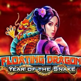 Floating Dragon Year of the Snake by Pragmatic Play, showcased at rakoocasinoo.nl – game logo