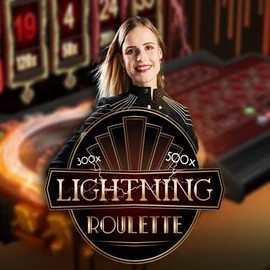 Lightning Roulette casino game by Evolution – featured logo at Rakoo Casino