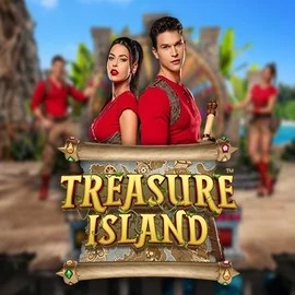 Live Casino logo of Treasure Island from Pragmatic Play at Rakoo Casino